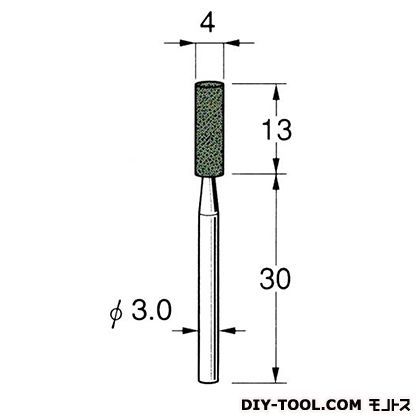 軸付砥石 先端径:4粒度:#100 G3252 1