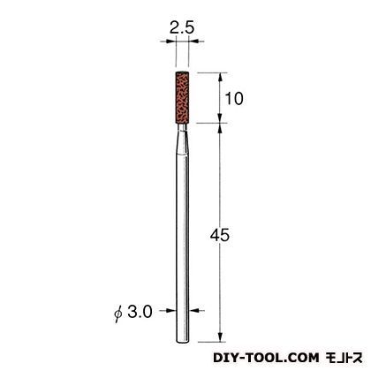 軸付砥石 先端径:2.5粒度:#320 G4325 1