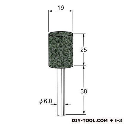 軸付砥石 軸径:φ6.0粒度:#100 G6542 1