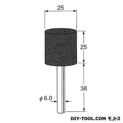 軸付砥石 軸径:φ6.0粒度:#36 G6553 1