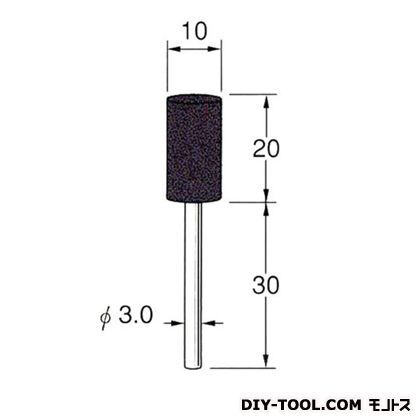 セラミックゴム砥石 先端径:10粒度:#220 R2244 1