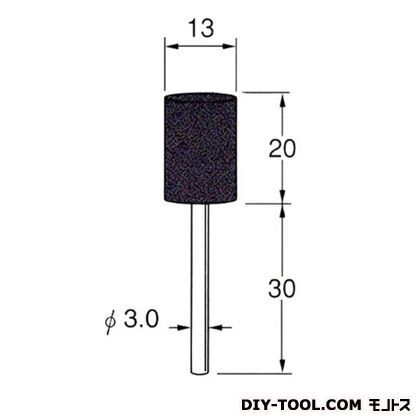 セラミックゴム砥石 先端径:13粒度:#120 R2252 1
