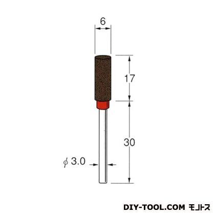 セラミックゴム砥石 先端径:6粒度:#120 R2322 1