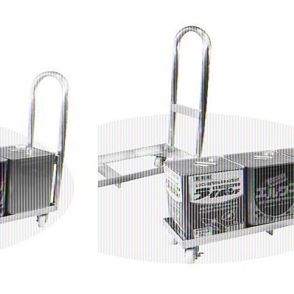 アルミ製一斗缶台車H型3缶用 1