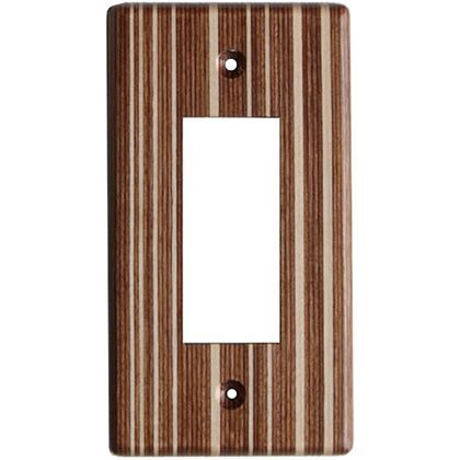 フィンランドバーチスイッチプレート3穴