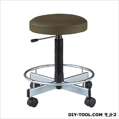 導電チェア導電ビニールレザー 暗ブラウン TDE6R 1