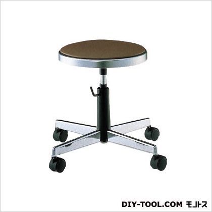 導電作業チェア導電ビニールレザー 暗ブラウン TDE24 1