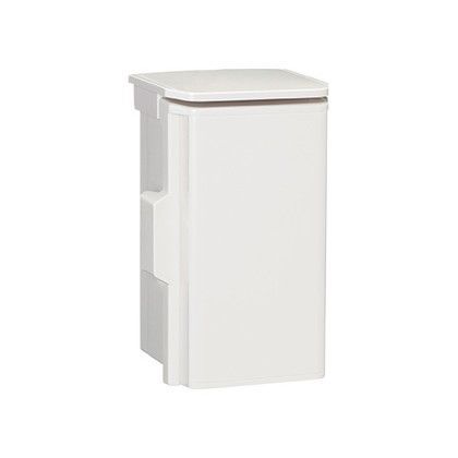 プラボックス(屋根付)汎用タイプ ホワイトグレー 長さ:10cm高さ:20cm幅:10cm OP10-12A 1