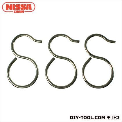 ステンレスPフック25パイプ用 線径3.2mm✕長さ58.6mm✕内径130.5mm✕内径223.4mm P-251 3個