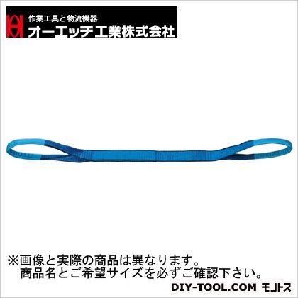 ベルトスリング NBスリング(両端アイ形) 青 幅25mm×長さ1.0m NB3E25-10 1点