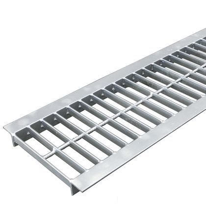 スチール製 U字溝用グレーチング エコノミー歩道用タイプ 溝幅180用