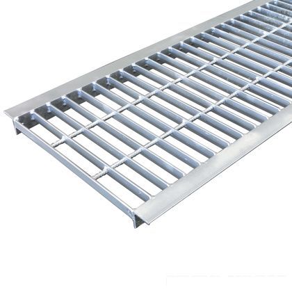スチール製 U字溝用グレーチング エコノミー歩道用タイプ 溝幅300用