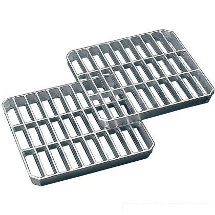 スチール製 会所桝用ます蓋 並目ノンスリップタイプ 桝穴200用