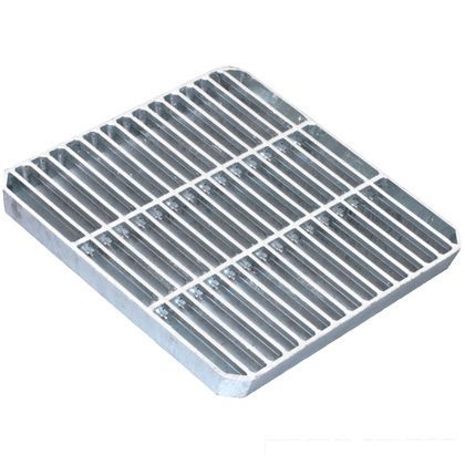 スチール製 会所桝用ます蓋 中間目ノンスリップタイプ 桝穴200用 W230/220×H25mm(ピッチ22) OKTX-M5-20 1