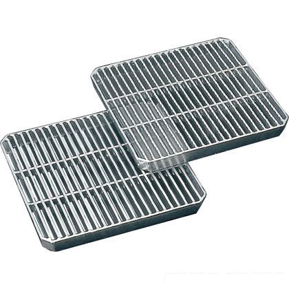 スチール製 会所桝用ます蓋 細目ノンスリップタイプ 桝穴200用