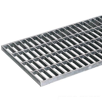 スチール製 側溝用グレーチング 並目ノンスリップタイプ 溝幅50用