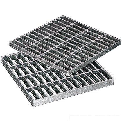 スチール製 集水桝用ます蓋 並目ノンスリップタイプ 桝穴200用