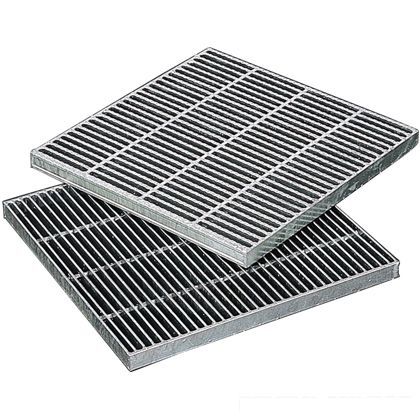 スチール製 集水桝用ます蓋 細目ノンスリップタイプ 桝穴200用