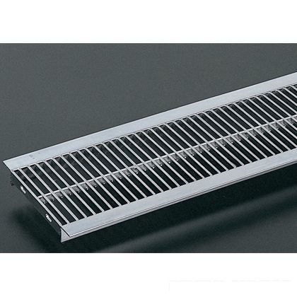 ステンレス製 U字溝用グレーチング 細目プレーンタイプ 溝幅90用