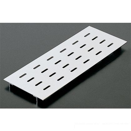 ステンレス製 排水用みぞ蓋(ズレ止め付き)エッチング加工 溝幅90用 W80×L500×t3(mm) JSPG-3-9 1