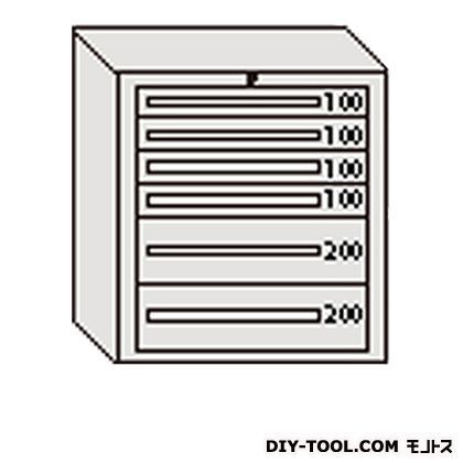 デラックスキャビネット 若草 幅×奥行×高さ:811×557×881mm DX807 1
