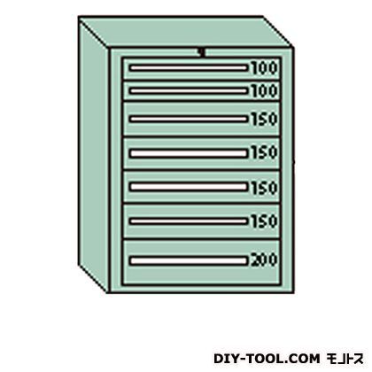 デラックスキャビネット 若草 幅×奥行×高さ:811×557×1081mm DX1006 1