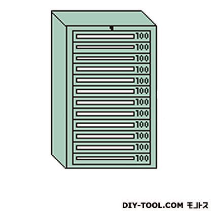 デラックスキャビネット グレー 幅×奥行×高さ:811×557×1281mm DX1201G 1