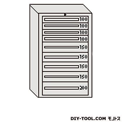 デラックスキャビネット グレー 幅×奥行×高さ:811×557×1281mm DX1210G 1