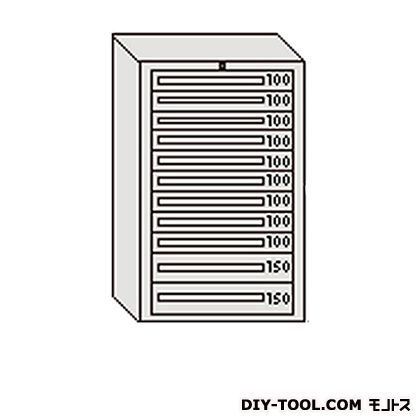 デラックスキャビネット グレー 幅×奥行×高さ:811×557×1281mm DX1216G 1
