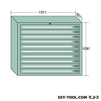 ワイドキャビネット 幅×奥行×高さ:1311×557×1081mm 12-1001 1