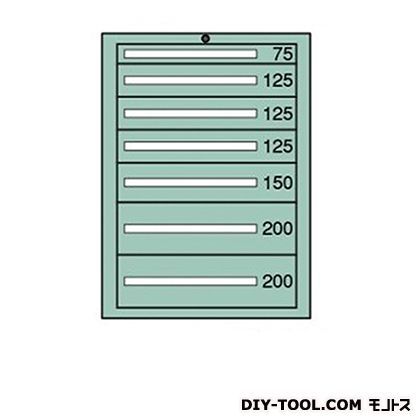 スタンダードキャビネット 幅×奥行×高さ:693×557×1081mm 6-1009 1