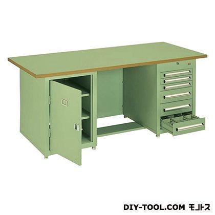 中量作業台 幅×奥行×高さ:1800×750×750mm KS187CG 1