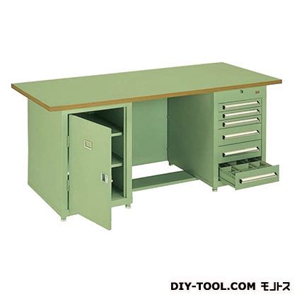 中量作業台 幅×奥行×高さ:1800×750×750mm KW187CG 1