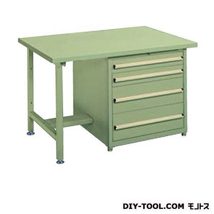 中量作業台 幅×奥行×高さ:1500×750×750mm KS157D 1