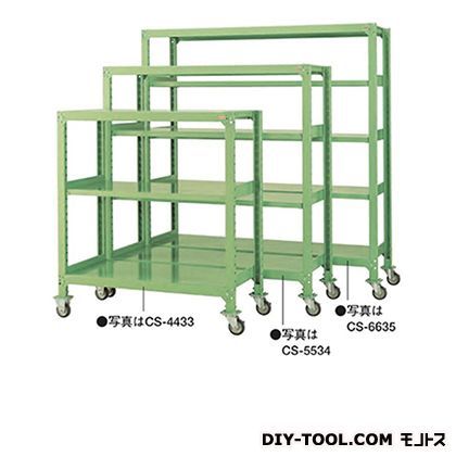 移動式棚 幅×奥行×高さ:1200×600×1332mm CS-4433 1