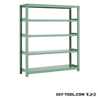 中量棚 グラスグリーン 幅×奥行×高さ:1855×480×1200mm B3-4624R 1