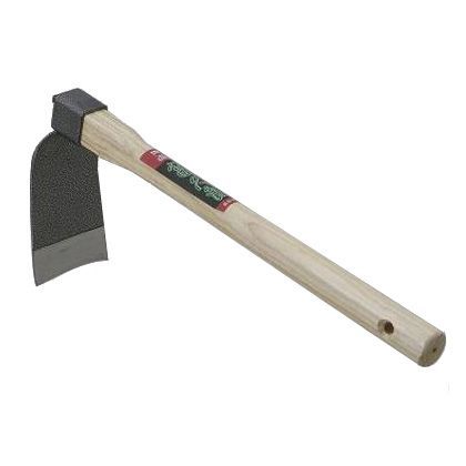 #001片手唐鍬巾広370mm柄付 301001 1