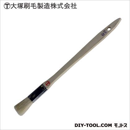 大塚刷毛製造 白毛 金巻 平刷毛 白 3号 1052400003 1本...