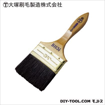 塗装用ラスター 平 黒 3.5インチ D20×W90×H243(mm) 1本