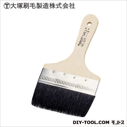 黒毛 金巻糊刷毛 4インチ D10×W110×H185(mm) 1本