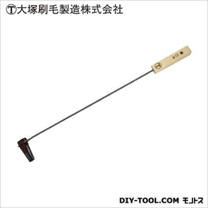 暖房ラジエター刷毛 黒 10号 1220300010 1本