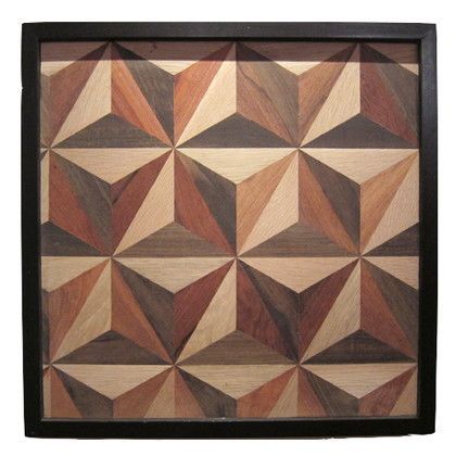 WOOD PANEL【TRIANGLE】 500mm×500mm×20mm 1