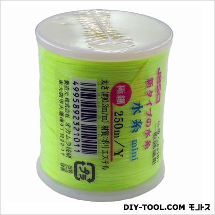 水糸mini イエロー 極細 250m G32101 1