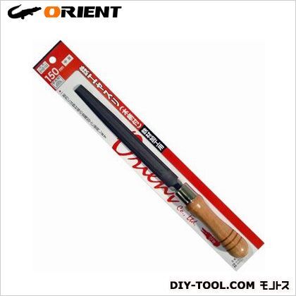 鉄工ヤスリ (木柄付) 半丸 中目 150mm EH2-152 1本