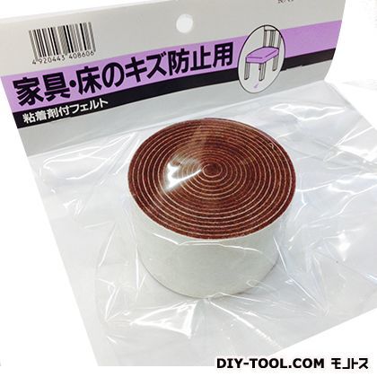 粘着剤付フェルト長尺タイプ 厚約2mm×幅40mm×長さ1.8m 1