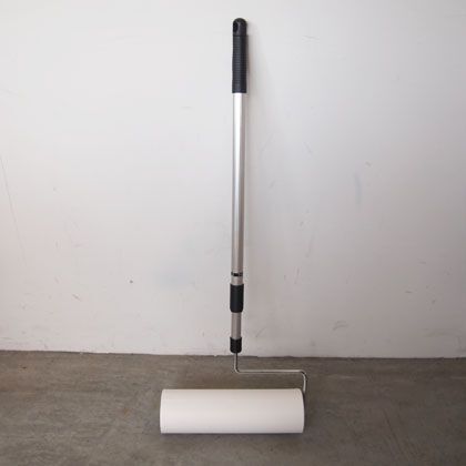 業務用ごみ取りローラー サイズ/本体:巾280mm×全長約750~1140mmテープ:巾280mm×47周巻 KGM0901 1