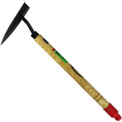 鋼付 片手三角ホー(両刃鎌) 柄360mm 1