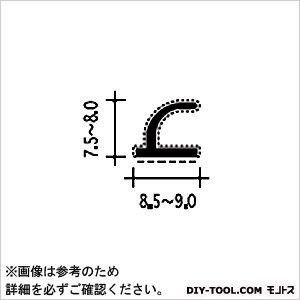 扉の気密材 グレー 2M #7-R 1