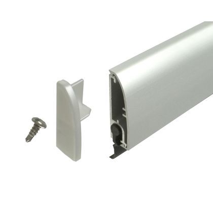 フロアーリック外付けタイプ引戸用 シルバー 1000mm FL-AJ-1000 1点