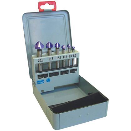 カウンターシンクセット 90°TIALN PRC-A906S 6本